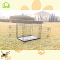 Metal folding indoor cheap dog crates and cages