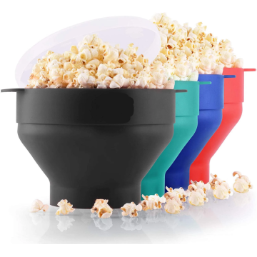 Homemade DIY healthly microwave bowls silicone popcorn bowls