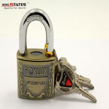 50MM Antique Brass Coating Padlock