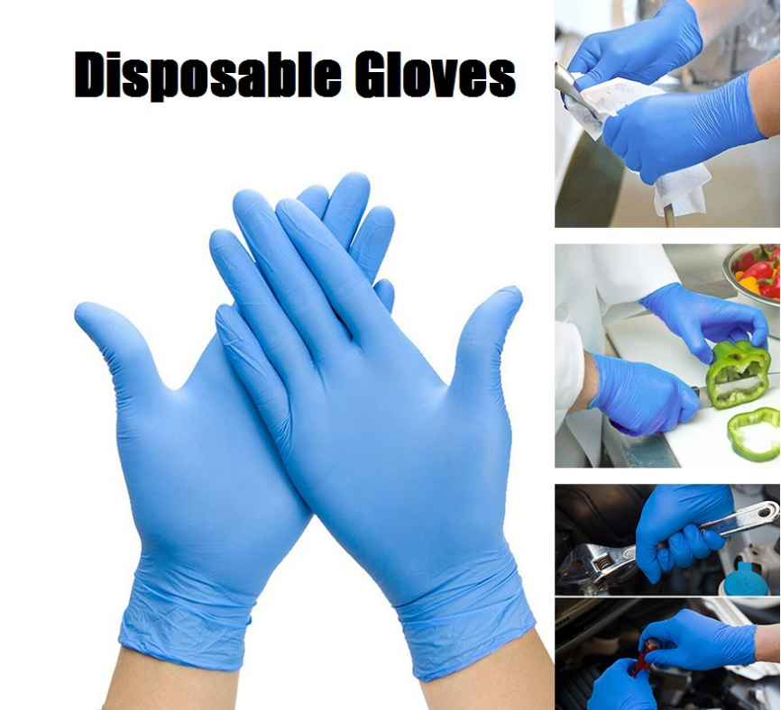 Disposable pure nitrile gloves non-sterile