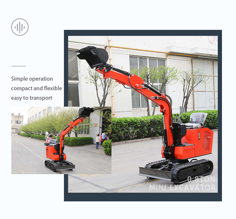 0 8ton Mini Excavator 0 8ton Mini Excavator