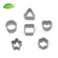 Plastic Vegetable Fruit Cookie Cutter Set