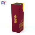 Hot stamping new design paper packaging wine box