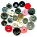 Cool Style Big Round Plastic Resins Buttons For Shirt