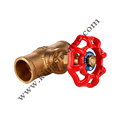 Brass globe  valves with solder ends