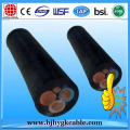 450 / 750V Natural Rubber Insulation Aramid Rope Lift Cable