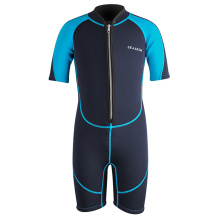 Seaskin Neoprene Suit Zip dianteiro para meninos