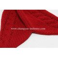 Warm winter knit hat with ear flap for men and women