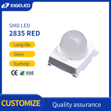 SMD -LED -Lampenperlen konzentrieren Ballkopf