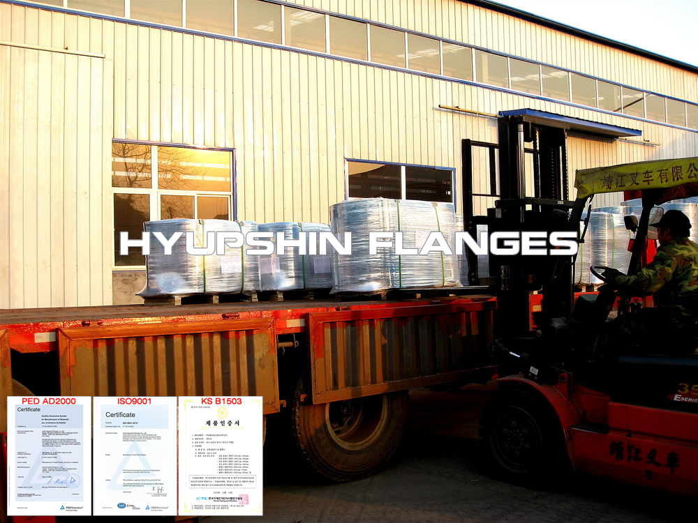 Hyupshin Flanges Flange Pallet Export