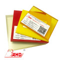 25mm Transparent Yellow pu polyurethane sheet