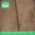 waterproof woven polyester suede fabric / sofa cushion cover fabric