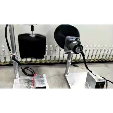 Automatic uv spray painting system