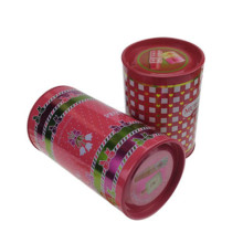 Round Tin Box for Gift Package Perfume Package Tin