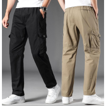 Men wide leg cargo pants Men's casual pants