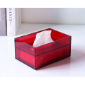 Rectangular Colorful Acrylic Tissue Box