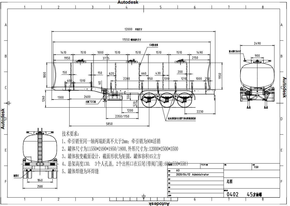 Tanker design