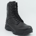 Full Genuine Leather Military Tactical Boots Police Boots Without Side Zip