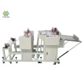 Rubber materials roll to sheet cutting machine