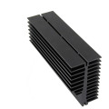 Customized extrusion aluminum heat sink.