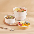 lage paper Salad dish paper Bowls