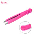 Professional Beauty Silicone Comb Eyebrow Tweezer