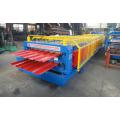 Panneau de toit en acier couleur Double Deck Machine