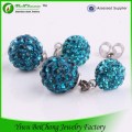 Boy and Girl Charm Lady Crystal Ball Earring