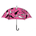 Open Open Fucsia Lady Straight Umbrella (BD-71)