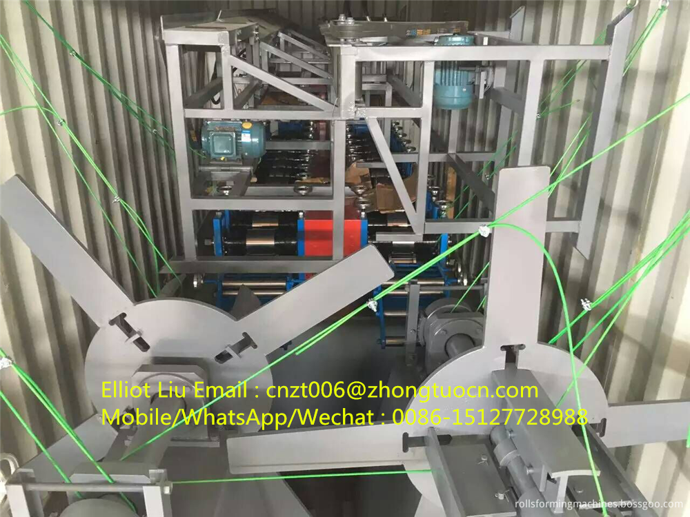 Комбинированная машина для производства килевых рулонов