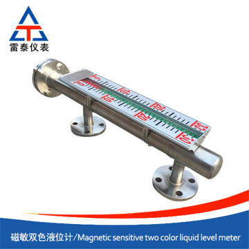 Medidor de nível de líquido de duas cores resistente a alta temperatura