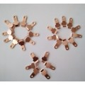 OEM automobile metal parts connector copper stamping parts