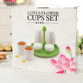 100% Melamin Lotus Blumenbecher Set Künstlerischer Becher