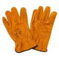 Wing Thumb Cow Split Leather Gants de travail industriels Hand Handheld Protector Driver