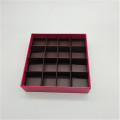 Custom Made Chocolate Box With Dividers And Pad