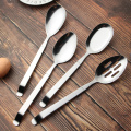 Kitchen stainless steel buffet serving spoon set