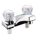 4 "Cencter Set Lavatory Plastic Faucet (apertura suave y fácil)