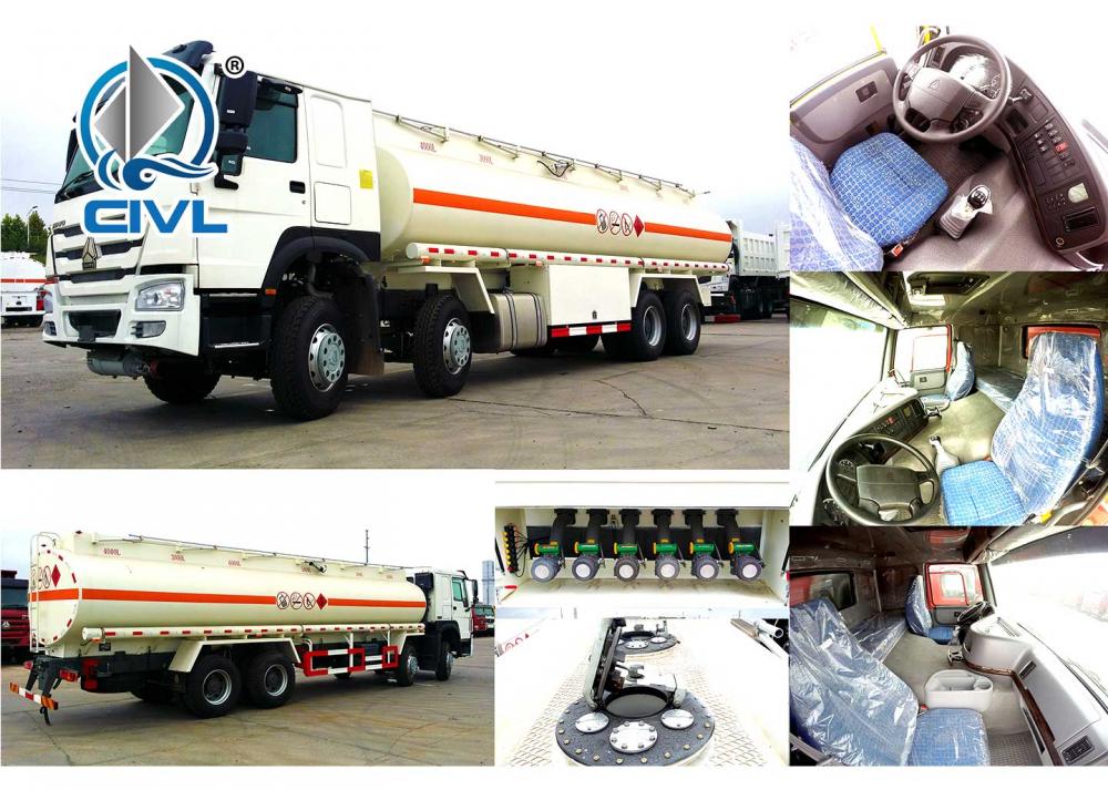 Howo 8x4 Fuel Tanker Truck 26