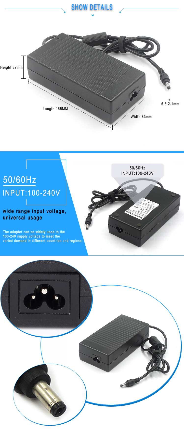 19V computer power supply