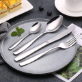 Mirror Polished 4pcs Silverware Flatware Cutlery Set