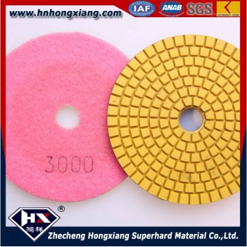 China Factory Direct Sale 100mm Resin Angle Granite Floor Water Polishing Pads