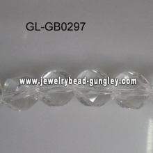 Twist glass beads