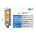 informe de prueba de luz solar de calle