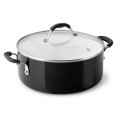 Amazon Vendor Cerámica Antiadherente Olla Chili 5 Cuarto Negro