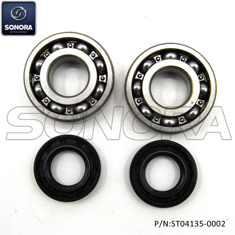 Derbi Senda Crank Sharf Bearing Set Incl. Oil Seals