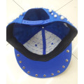 New fashion hiphop handmade punk rivets and studs spike cap pearl snapback cap hats