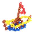 Novo Chegada Multicolor Snowflake Building Puzzle Blocks