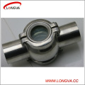 Stainless Steel Four Way Flanged Sight Glass