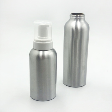 lotion pump aluminum bottles luxury