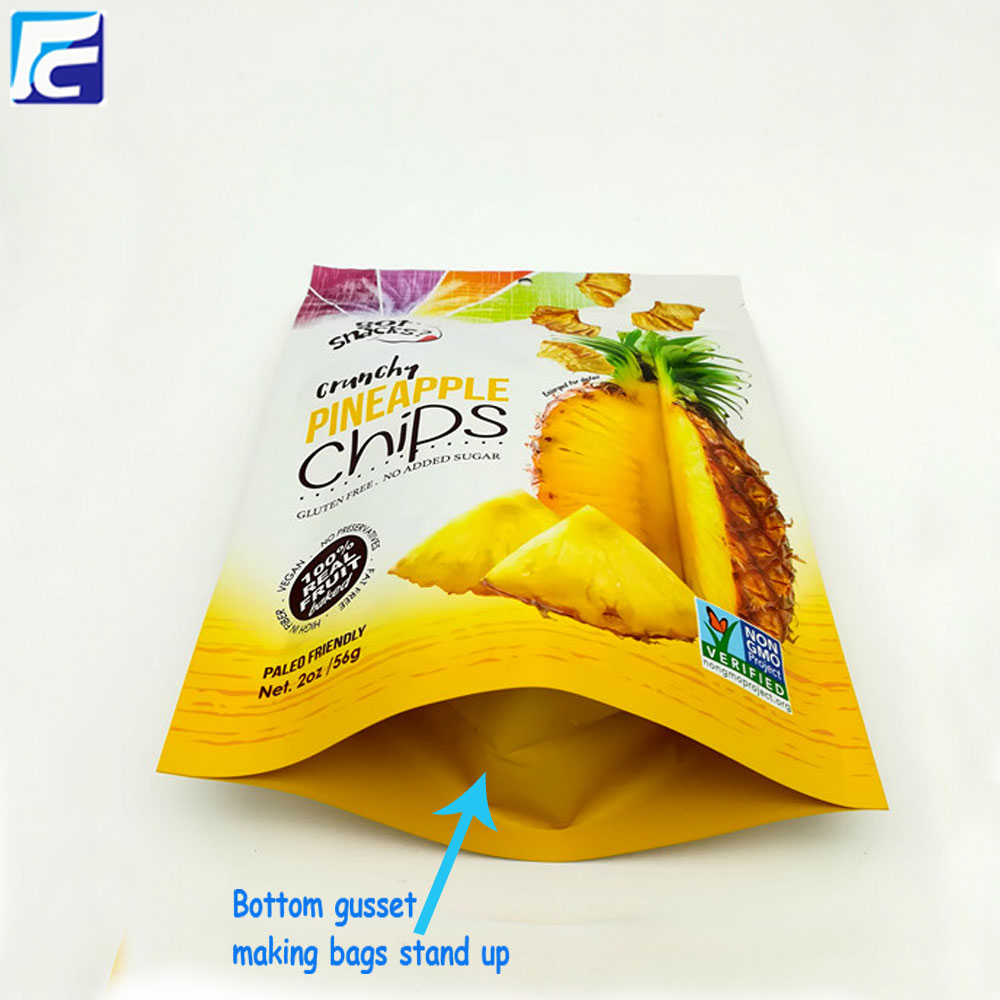 potato chips stand up pouch